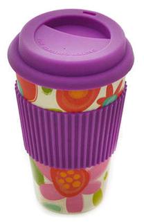 Vienkartiniai puodeliai Fissman With Silicone Lid, 400 ml