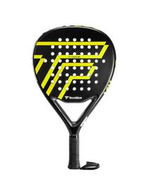 Padel tenisa rakete Tecnifibre WALL BREAKER 360 gr 16WABR3602, melna krās./dzeltena krās.