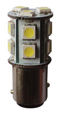 Auto spuldze 1157-13SMD, led, balta krās., 12 V