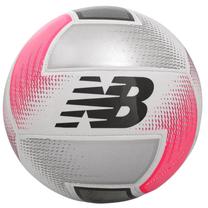 Футбольный мяч New Balance, 5 размер, белый цв./розовый цв./серый цв.