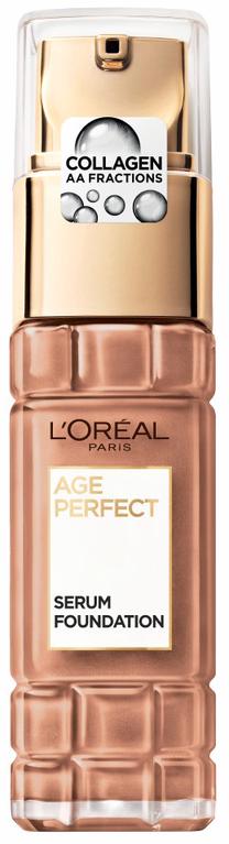 Skystas makiažo pagrindas L’Oréal Paris Age Perfect Serum, 260 radiant beige, 30 ml