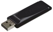 USB atmintinė Verbatim Slider, juoda sp., 64 GB