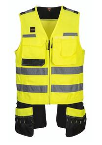 Atstarojošās vestes Prof HI-VIS, dzeltena krās., M izmērs