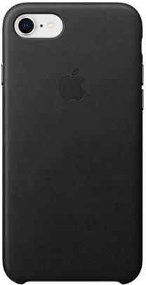 Dėklas Apple Leather Case For Apple iPhone 7 Plus/8 Plus, juoda sp. Prekė su pažeista pakuote.