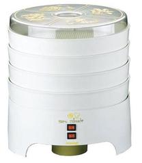 Vaisių ir daržovių džiovintuvas Niewiadów 970-01 PS/4 White, 300 W