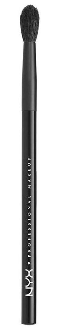 Birstīte, ēnām NYX Professional Makeup Pro Crease Brush, melna krās.