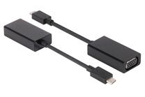Vads Club 3D Active Adapter CAC-1502 USB 3.1 C, VGA, 0.15 m, melna krās.