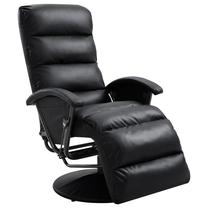 Krėslas VLX Faux Leather 248475, juoda sp., 101 cm x 65 cm x 100 cm