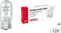 Automobilio lemputė AMiO 01483, halogeninė, balta sp., 12 V