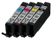 Tintes printera kasetne Canon CLI-581 XXL, zila krās./melna krās./dzeltena krās., 11.7 ml