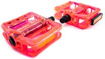 Pedalas Cube RFR Junior 14152, polikarbonatas, raudona sp., 2 vnt.