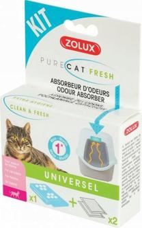Filtras Zolux Pure Cat Fresh, granulės, 3 vnt., Mėlyna sp.