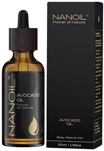 Veido aliejus Nanoil Avocado Oil, 50 ml