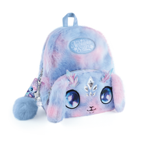 Vaikiška kuprinė Nebulous Stars Fuzzy Agatha, žydra sp., 26 cm x 22 cm x 13 cm