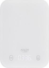 Elektroninės virtuvinės svarstyklės Adler AD 3181, balta sp.
