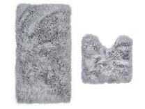 Vonios kilimėlių rinkinys Megan, pilka sp., 75 cm x 45 cm