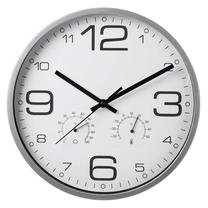 Часы 837362220, белый цв./серый цв., 30.5 см x 30.5 см