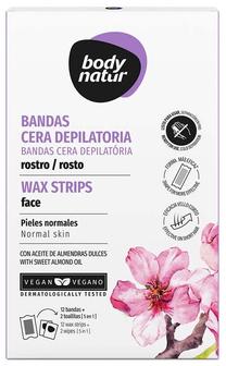 Depiliacinės juostelės Body Natur, 12 vnt.