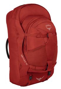 Turistinė kuprinė Osprey Farpoint 70, raudona sp., 70 l