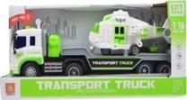 Транспортер City Service, 1:16, белый цв./зеленый цв.