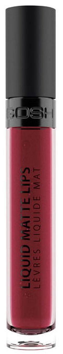Lūpų dažai Gosh Liquid Matte Lips, 4 ml, 09 the red