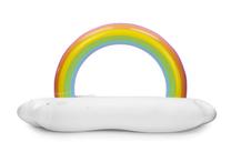 Pripučiamas plaustas Rainbow, 195 cm, įvairių spalvų