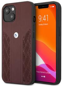 Чехол для телефона CG Mobile BMW Curve Perforate Design iPhone 13, красный цв., Apple