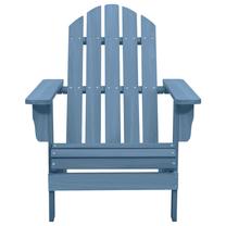 Lauko kėdė VLX Adirondack 315875, mėlyna sp., 86.5 cm x 69.5 cm x 89.5 cm