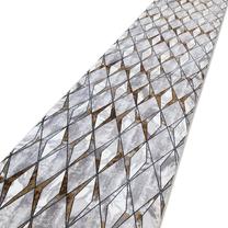 Paklāja celiņš Conceptum Hypnose 1094, zelta krās./pelēka krās., 450 cm x 100 cm