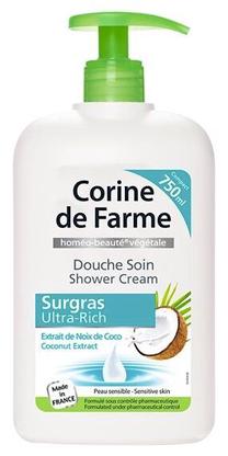 Kūno prausimosi želė Corine de Farme Ultra Rich, 750 ml