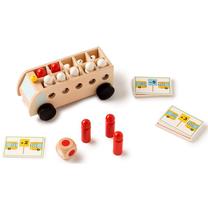Izglītojošās rotaļlieta, cipari Mathematic Bus, 18 cm