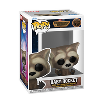 Rotaļlietu figūriņa Funko POP! Guardians Of The Galaxy 3 Baby Rocket 1208, 7 cm, brūna krās.