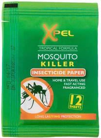 Atbaidīšanas līdzeklis Xpel Mosquito Killer Insecticide Paper, 12 gab.