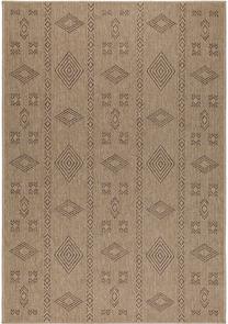 Kilimas lauko terasoms Ayyildiz Dhaka 2002908711, juoda sp./smėlio sp., 290 cm x 200 cm