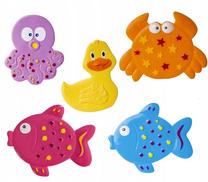 Gultas į vonelę Canpol Babies Mini Bath Mats, įvairių spalvų, 12 cm