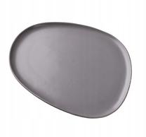 Lėkštė pietų Mondex Basic Nature, 26.5 cm x 21.7 cm x 2 cm, pilka sp.