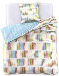 Gultas veļas komplekts DecoKing Stiches, daudzkrāsaina, 80 x 80 cm, 200 x 200 cm