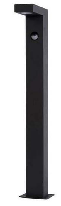 Brīvi stāvošs āra gaismeklis Lucide Texas, 7W, LED, IP54, antracīta krās., 15 cm x 60 cm