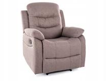 Atlošiamas krėslas Neron, rudas, 55 cm x 72 cm x 101 cm