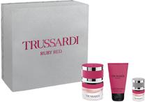 Dāvanu komplekts sievietēm Trussardi Ruby Red, 3 gab.