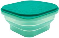 Pārtikas trauks Marcus & Marcus Collapsible Ollie MNMKD39-EP, 0.4 l, 13 cm x 13 cm, zaļa krās.