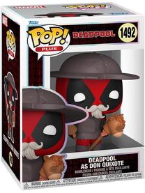 Žaislinė figūrėlė Funko POP! Plus Deadpool Don Quixote 1492, 9 cm, raudona sp./pilka sp.