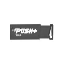 USB atmintinė Patriot Memory Push+, juoda sp., 128 GB