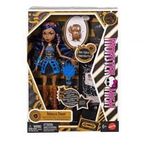Кукла с аксессуарами Mattel Monster High Boo-riginal Creeproduction Robecca Steam JHK59, 26.5 см, синий цв.
