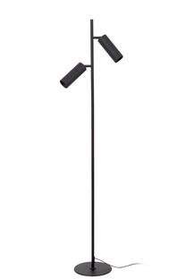 Põrandalamp Lucide Clubs 09739-02-30, 40 W, GU10, must v.