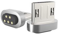 Adapteris Baseus CAMICRO-BLF0S, Micro USB, sidabro sp.
