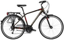 Dviratis turistinis Kross Trans Alp M, 28 ", 19" rėmas, ruda sp./raudona sp.