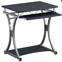 Arvutilaud Techly Compact Desk, 70 cm x 55 cm, 76 cm, must v./hall v.