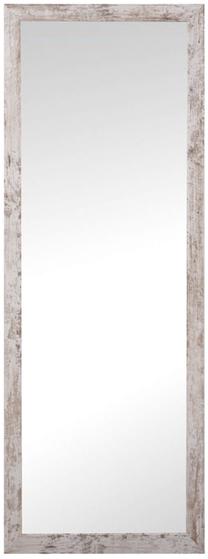 Spogulis Lathi, stiprināms, 47 cm x 127 cm, brūna krās./balta krās.