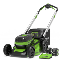 Akumuliatorinė vejapjovė savaeigė Greenworks Lawn Mower, 46 cm